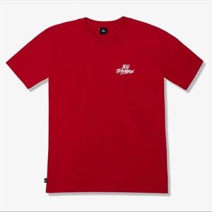 100 Thieves Foundations SS T-shirt, red, size M